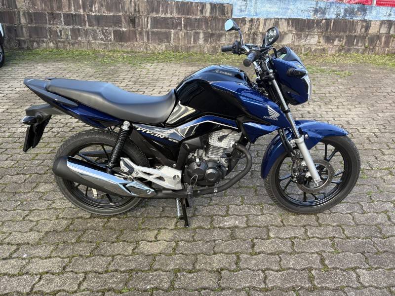HONDA - CG 160 - 2024/2024 - Azul - R$ 21.000,00